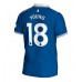 Everton Ashley Young #18 Hjemmedrakt 2023-24 Korte ermer